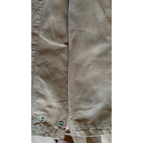 VTG Wells Zero-Zone Insulated Coverall Canvas Workwear USA SZ Medium Short Clean - Picture 14 of 16